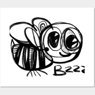 bee Posters and Art